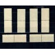 Israel 1950 - Păsări pe artefacte din antichitate, serie neștampilata cu tabs Israel 1950 - Păsări pe artefacte din antichitate, serie neștampilata cu tabs