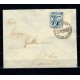 Israel 1948 - Posta Locala, plic circulat cu mașina blindata de la Rishon le Zion la Tel Aviv