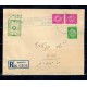 Israel 1948 - Posta locala Nahariya, plic circulat recomandat