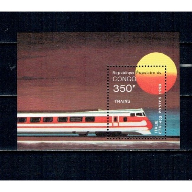 Congo 1991 - Trenuri, cai ferate, colita neuzata