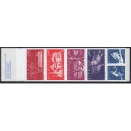 Suedia 1981 - Sport, transport, tren, camion, serie neuzata in carnet