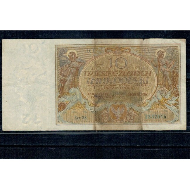 Polonia 1929 - 10 zloty, circulata