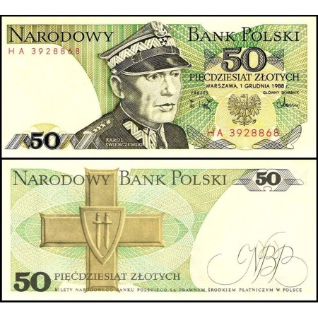 Polonia 1988 - 50 zlotych UNC