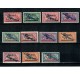 Memel (Germania) 1922 - Supratipar Posta Aeriana, serie nestampilata cu sarniere Memel (Germania) 1922 - Supratipar Posta Aeriana, serie nestampilata cu sarniere