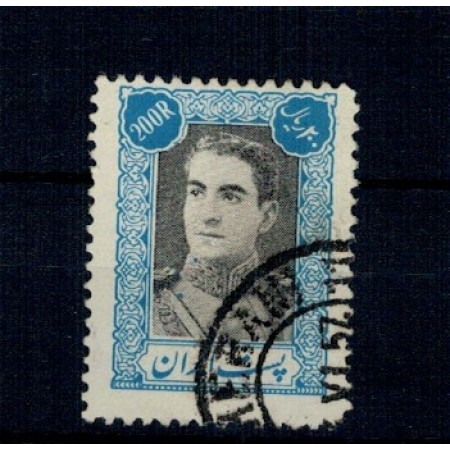 Iran 1942 /1945 - Uzuale Mohammad Reza Shah Pahlavi, serie stampilata Iran 1942 /1945 - Uzuale Mohammad Reza Shah Pahlavi, serie stampilata