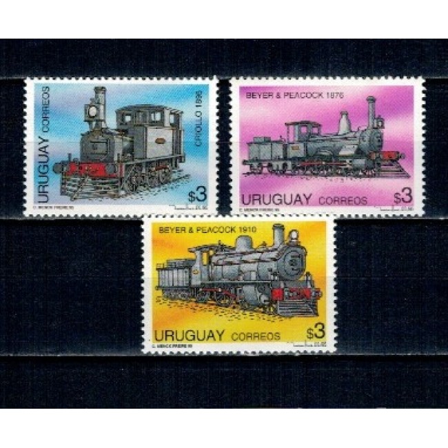Uruguay 1995 - Locomotive Uruguay 1995 - Locomotive