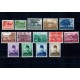 West Irian (INdonesia) 1963 - Uzuale, supratipar, serie nestampilata West Irian (INdonesia) 1963 - Uzuale, supratipar, serie nestampilata