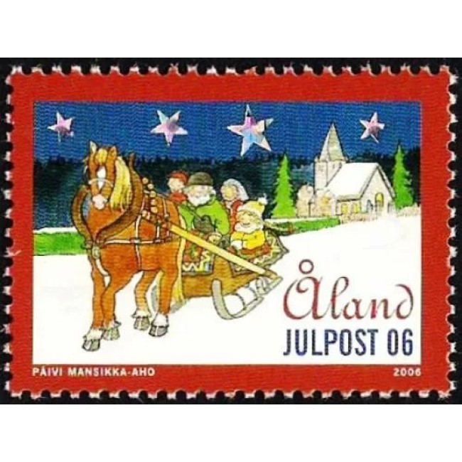 Aland (Finlanda) 2006 - Crăciun, neuzat Aland (Finlanda) 2006 - Crăciun, neuzat