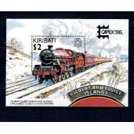 Kiribati 1996 - Trenuri, Capex, colita neuzata