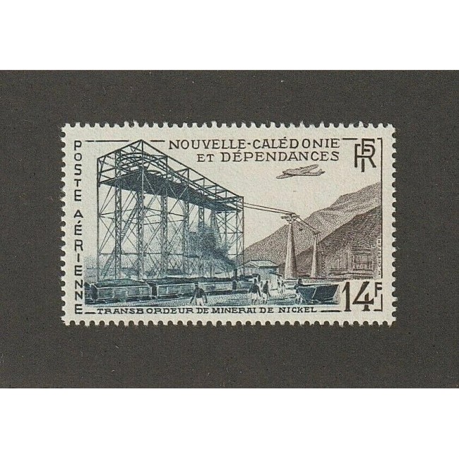 New Caledonia 1955 - Minerit, Posta Aeriana, neuzat New Caledonia 1955 - Minerit, Posta Aeriana, neuzat