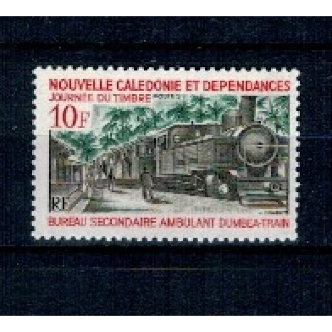 New Caledonia 1971 - Ziua marcii postale, tren, neuzat New Caledonia 1971 - Ziua marcii postale, tren, neuzat