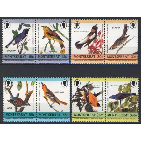 Montserrat 1985 - Păsări, serie neuzata