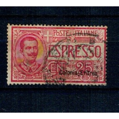 Eritrea Italiana 1907 - Marca Expres, Mi.No.31 stampilat Eritrea Italiana 1907 - Marca Expres, Mi.No.31 stampilat
