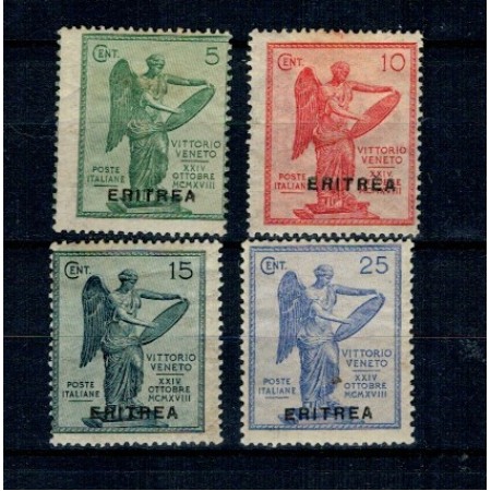 Eritrea Italiana 1922 - Venetia, serie nestampilata cu sarniere Eritrea Italiana 1922 - Venetia, serie nestampilata cu sarniere