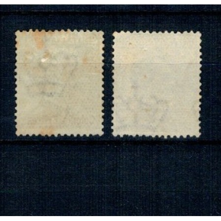 Eritrea Italiana 1925 - Uzuale Regele Victor Emanuel III, Mi.No.98-99 stampilate Eritrea Italiana 1925 - Uzuale Regele Victor Emanuel III, Mi.No.98-99 stampilate