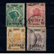 Eritrea Italiana 1922 - Uzuale, elefant, leu, serie incompleta stampilata Eritrea Italiana 1922 - Uzuale, elefant, leu, serie incompleta stampilata