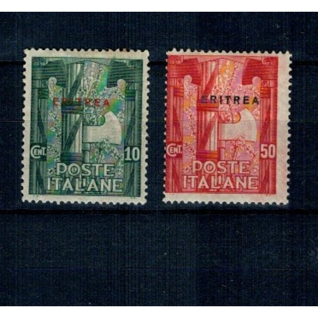 Eritrea Italiana 1923 - Marsul spre Roma, Mi.No.68-69 nestampilate cu sarniere Eritrea Italiana 1923 - Marsul spre Roma, Mi.No.68-69 nestampilate cu sarniere