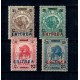 Eritrea Italiana 1924 - Uzuale, elefant, leu, serie incompleta nestampilata Eritrea Italiana 1924 - Uzuale, elefant, leu, serie incompleta nestampilata