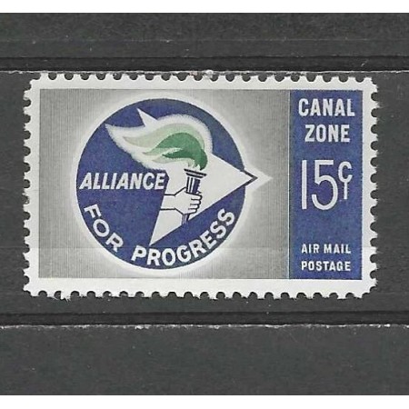 Canal Zone 1963 - Alliance for Progress, neuzat Canal Zone 1963 - Alliance for Progress, neuzat
