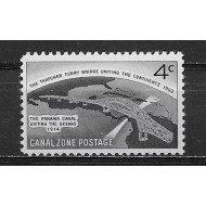 Canal Zone 1962 - Podul Thatcher Ferry, neuzat
