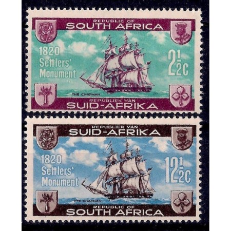 Africa de Sud 1962 - Vapoare, Grahamstown, serie neuzata Africa de Sud 1962 - Vapoare, Grahamstown, serie neuzata