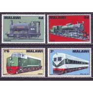 Malawi 1968 - Locomotive, trenuri, cai ferate, serie neuzata