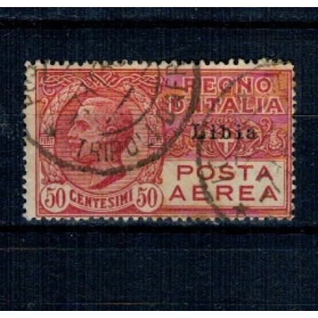 Libia Italiana 1928 - Posta Aeriana, Mi.No.66 stampilat Libia Italiana 1928 - Posta Aeriana, Mi.No.66 stampilat