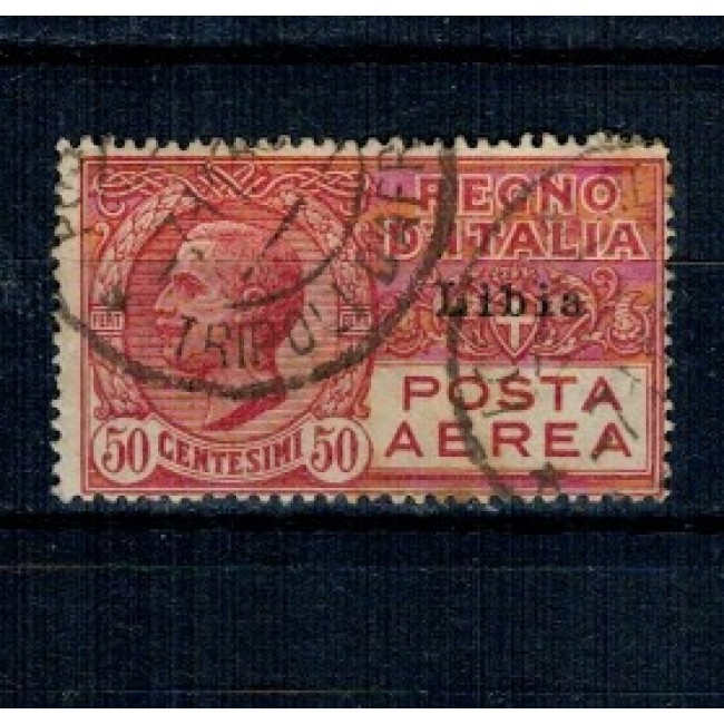 Libia Italiana 1928 - Posta Aeriana, Mi.No.66 stampilat Libia Italiana 1928 - Posta Aeriana, Mi.No.66 stampilat