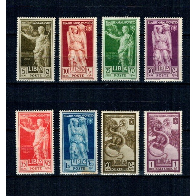Libia 1938 - Împăratul roman Augustus, aniversare, serie nestampilata Libia 1938 - Împăratul roman Augustus, aniversare, serie nestampilata
