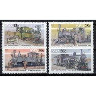 South West Africa 1985 - Locomotive, trenuri, cai ferate, serie neuzata