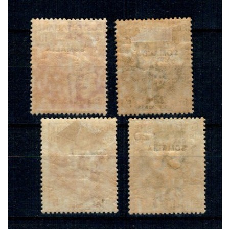 Somaliland Italian 1916 - Crucea Rosie, serie nestampilata cu sarniere Somaliland Italian 1916 - Crucea Rosie, serie nestampilata cu sarniere
