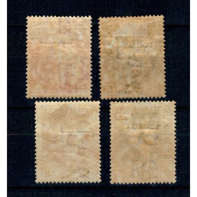 Somaliland Italian 1916 - Crucea Rosie, serie nestampilata cu sarniere