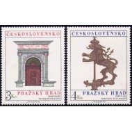Cehoslovacia 1980 - Castelul Praga, serie neuzata