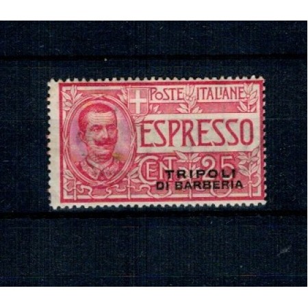 Tripolitania Italiana 1909 - Marca Expres, Mi.No.11 nestampilat
