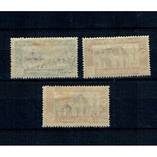Tripolitania Italiana 1927 - Târgul de mostre, serie incompleta neștampilata