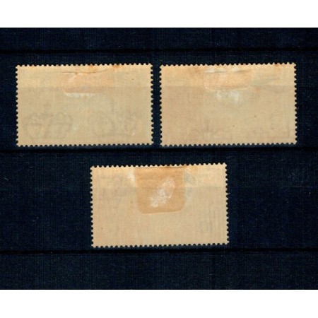 Tripolitania Italiana 1934 - Primul zbor ROMA-BUENOS AYRES, serie incompleta nestampilata, cal.II Tripolitania Italiana 1934 - Primul zbor ROMA-BUENOS AYRES, serie incompleta nestampilata, cal.II