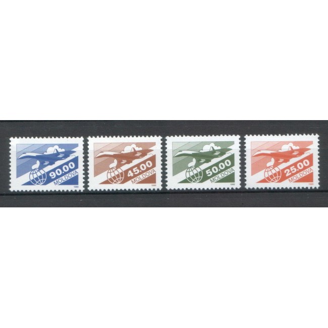 Moldova 1993 - Posta Aeriana, avion, serie neuzata Moldova 1993 - Posta Aeriana, avion, serie neuzata