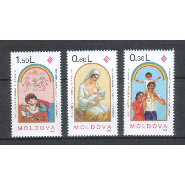 Moldova 1994 - Anul International al Familiei, serie neuzata Moldova 1994 - Anul International al Familiei, serie neuzata