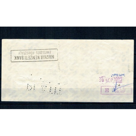 Romania 1983 - 500 lei, cec de călătorie