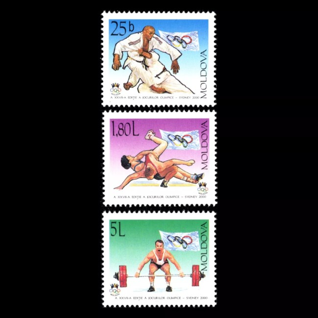 Moldova 2000 - Jocurile Olimpice, sport, serie neuzata Moldova 2000 - Jocurile Olimpice, sport, serie neuzata