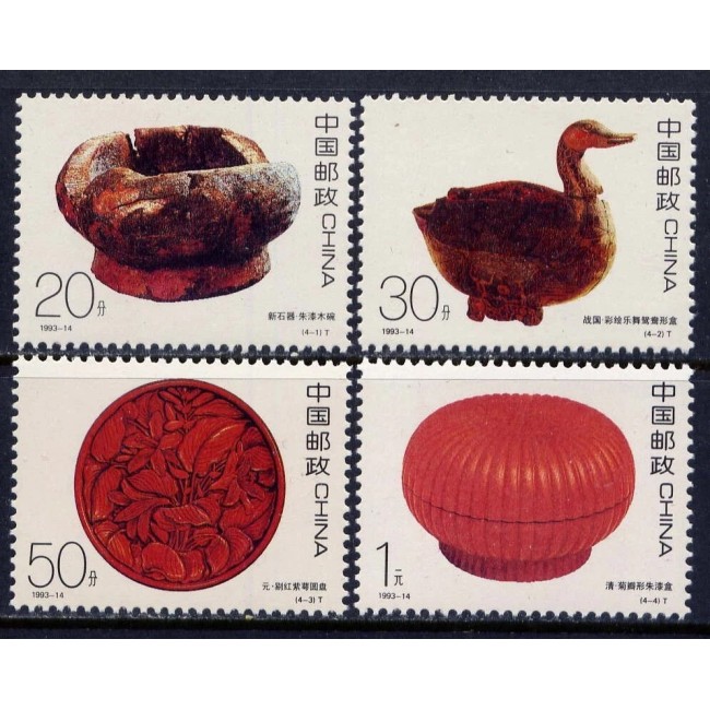 China 1993 - Ceramica, serie neuzata