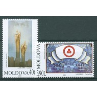 Moldova 2003 - Pictura, arta, lupta contra terorismului, serie neuzata