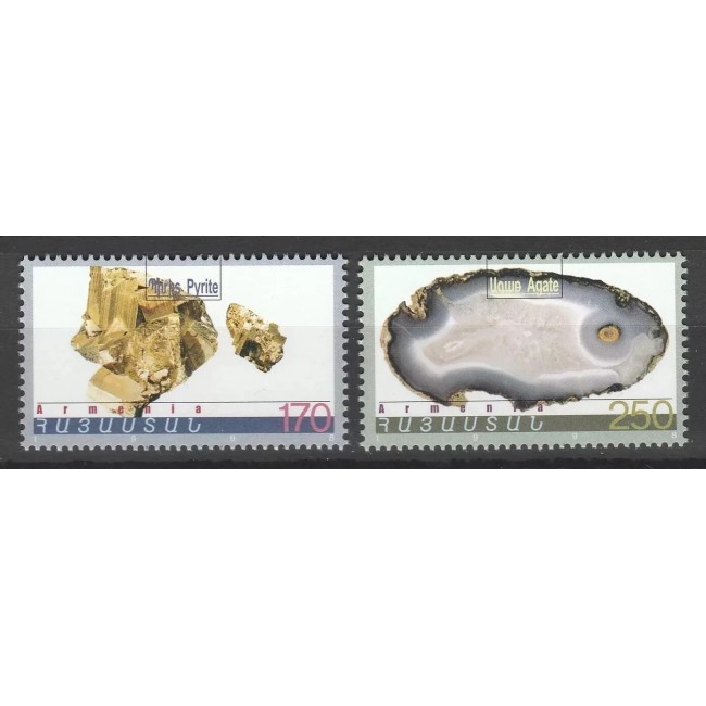 Armenia 1998 - Minerale, serie neuzata