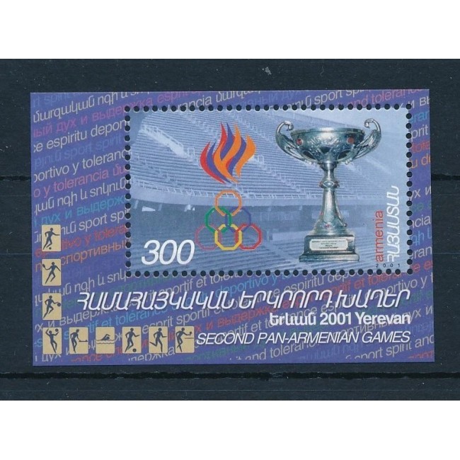 Armenia 2001 - Sport, colita neuzata Armenia 2001 - Sport, colita neuzata