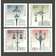 Berlin 1979 - Lămpi, iluminat public, serie neuzata