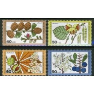 Berlin 1979 - Fructe de pădure, flora, serie neuzata