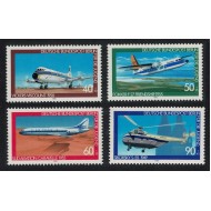 Berlin 1980 - Avioane, istoria aviației, serie neuzata