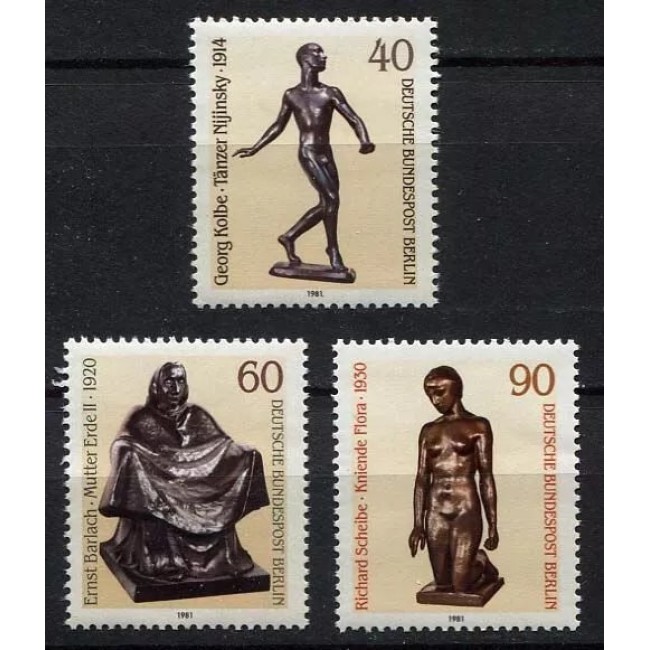 Berlin 1981 - Statui, arta, serie neuzata