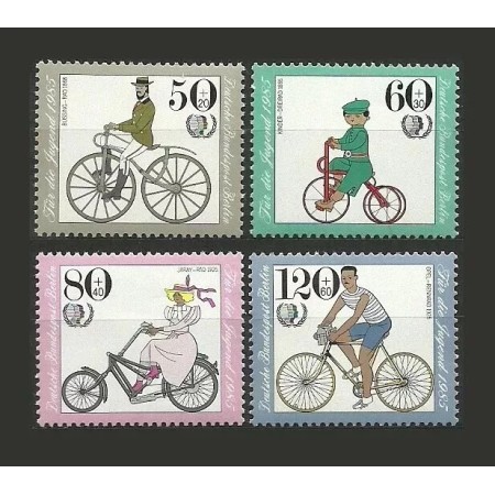 Berlin 1985 - Biciclete, serie neuzata Berlin 1985 - Biciclete, serie neuzata