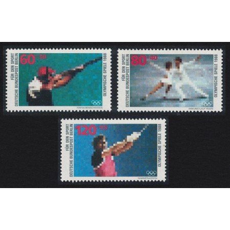 Berlin 1988 - Jocurile Olimpice, sport, serie neuzata Berlin 1988 - Jocurile Olimpice, sport, serie neuzata